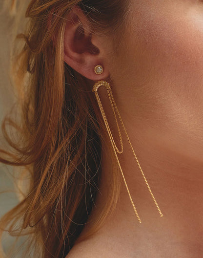 Malta Drop Earrings by Entrelazos