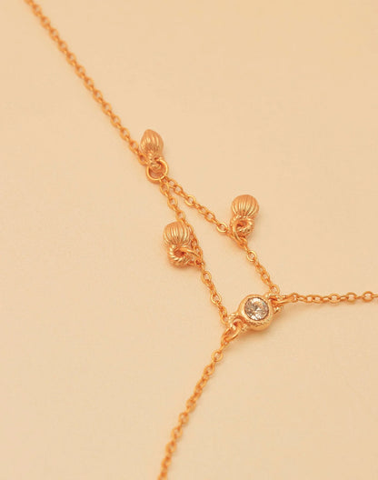 Pulsera Abundancia - Gold Hand Chain by Entrelazos