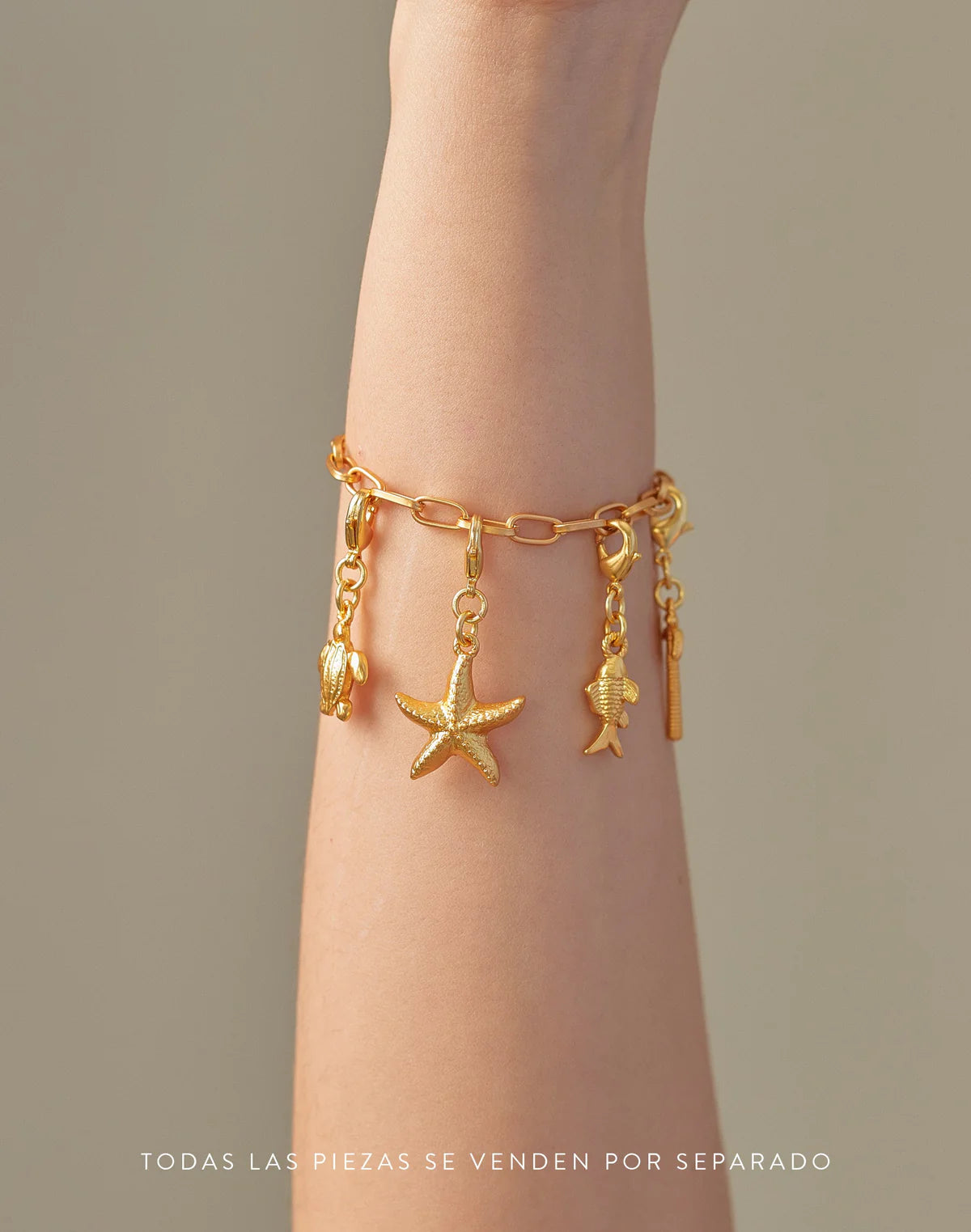 Charm Bracelet Pekin by Entrelazos