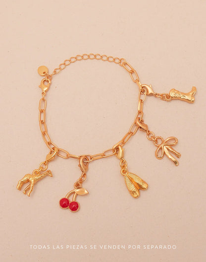 Charm Bracelet Pekin by Entrelazos