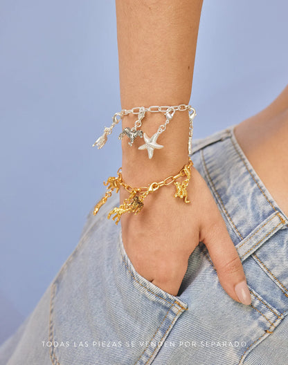 Charm Bracelet Pekin by Entrelazos