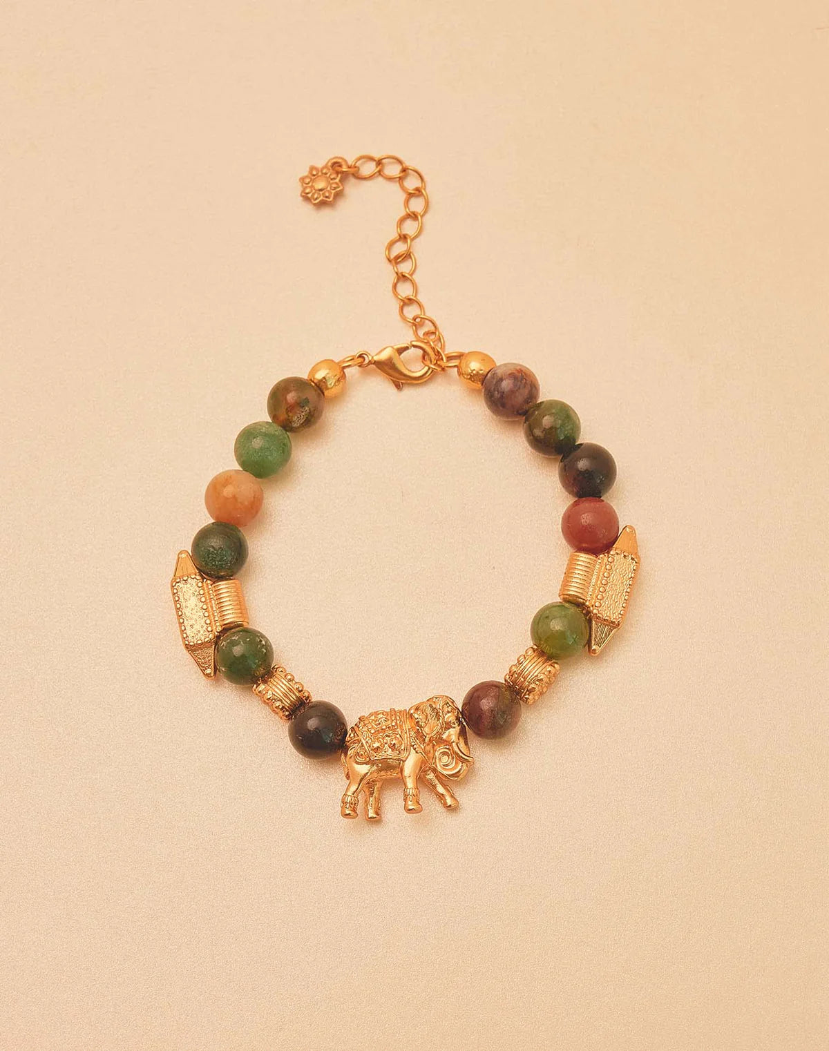 Pulsera de Charms India - Elephant Charm Bracelet by Entrelazos
