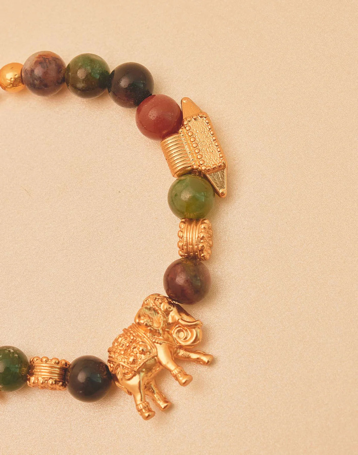 Pulsera de Charms India - Elephant Charm Bracelet by Entrelazos