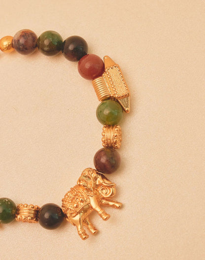 Pulsera de Charms India - Elephant Charm Bracelet by Entrelazos