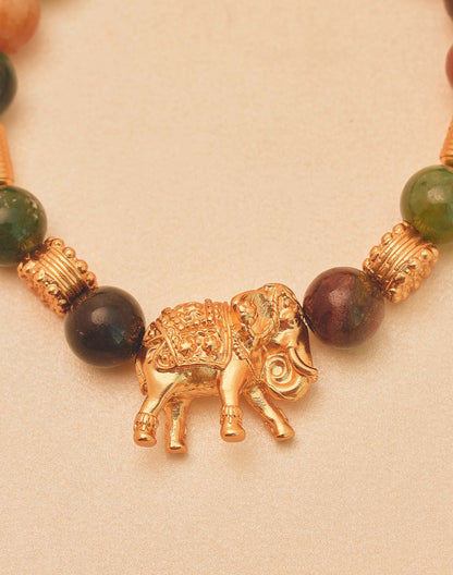 Pulsera de Charms India - Elephant Charm Bracelet by Entrelazos