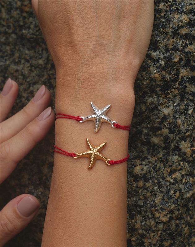 Estrella de Mar Charm Cord Bracelet