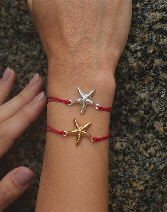 Estrella de Mar Charm Cord Bracelet