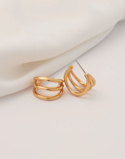 Girona Set of 3 Earrings by Entrelazos