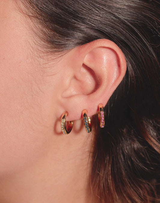 Rainbow Hoops Set of 3 by Entrelazos