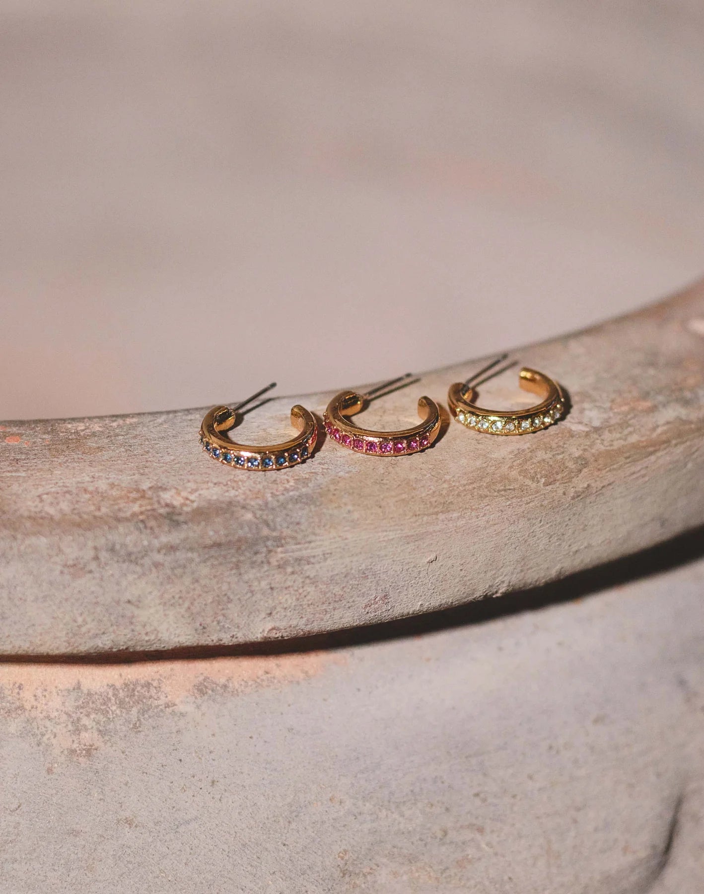 Rainbow Hoops Set of 3 by Entrelazos