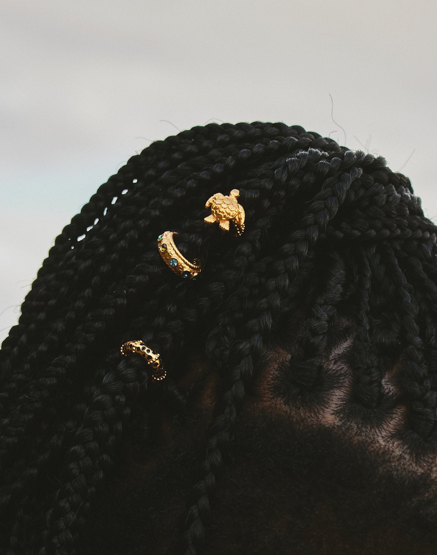 Entrelazos Arena Dorada Earcuff Set – Jungle Luxe Trio