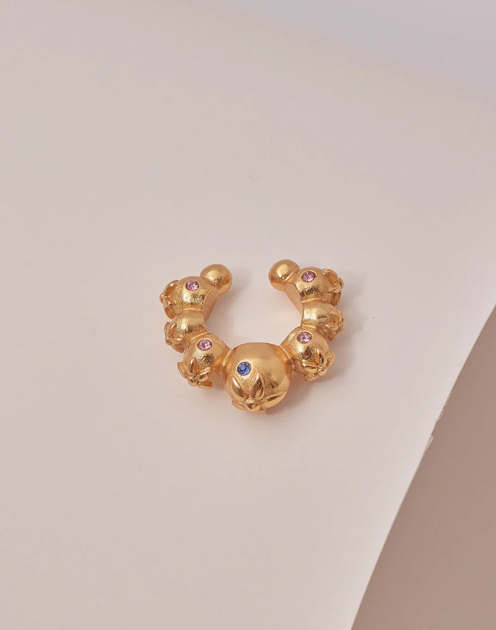Entrelazos Sirena Earcuff Set - Ocean Stack Trio