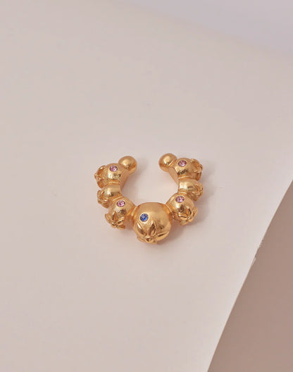 Entrelazos Sirena Earcuff Set - Ocean Stack Trio