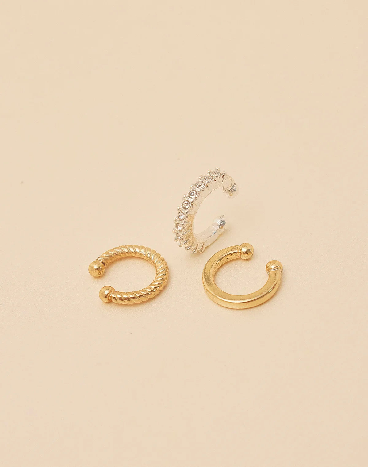 Mini Earcuffs Set of 3 by Entrelazos