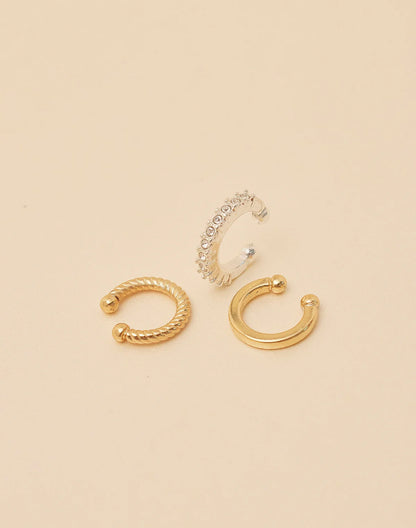 Mini Earcuffs Set of 3 by Entrelazos