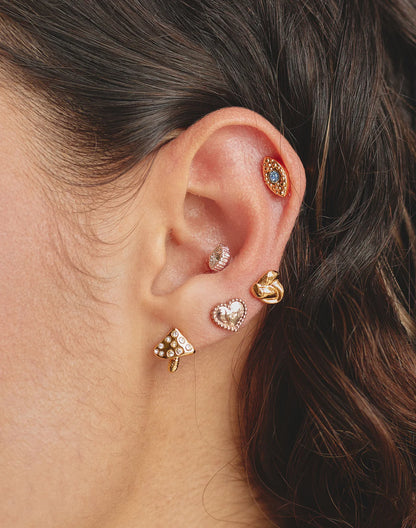 Malaga Set of 5 Studs by Entrelazos