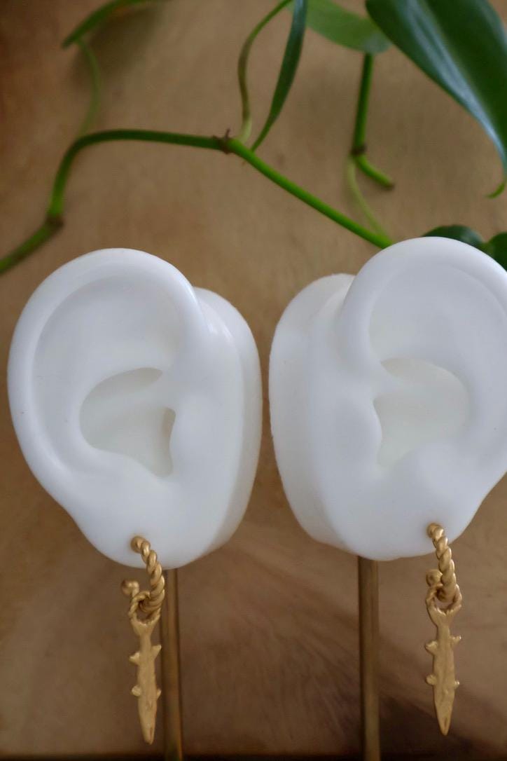 Magdalena Removable Charm Hoop Earrings