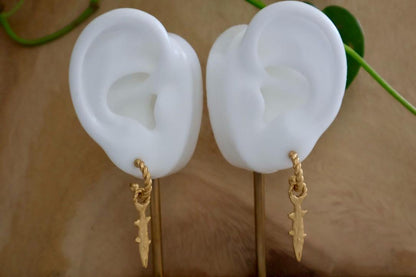 Magdalena Removable Charm Hoop Earrings - From Entrelazos